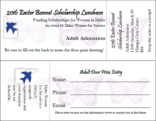 Adult Ticket